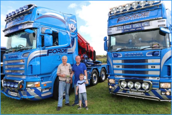 TRUCK OF THE SHOW winner at Ireland West Truck Show 2019